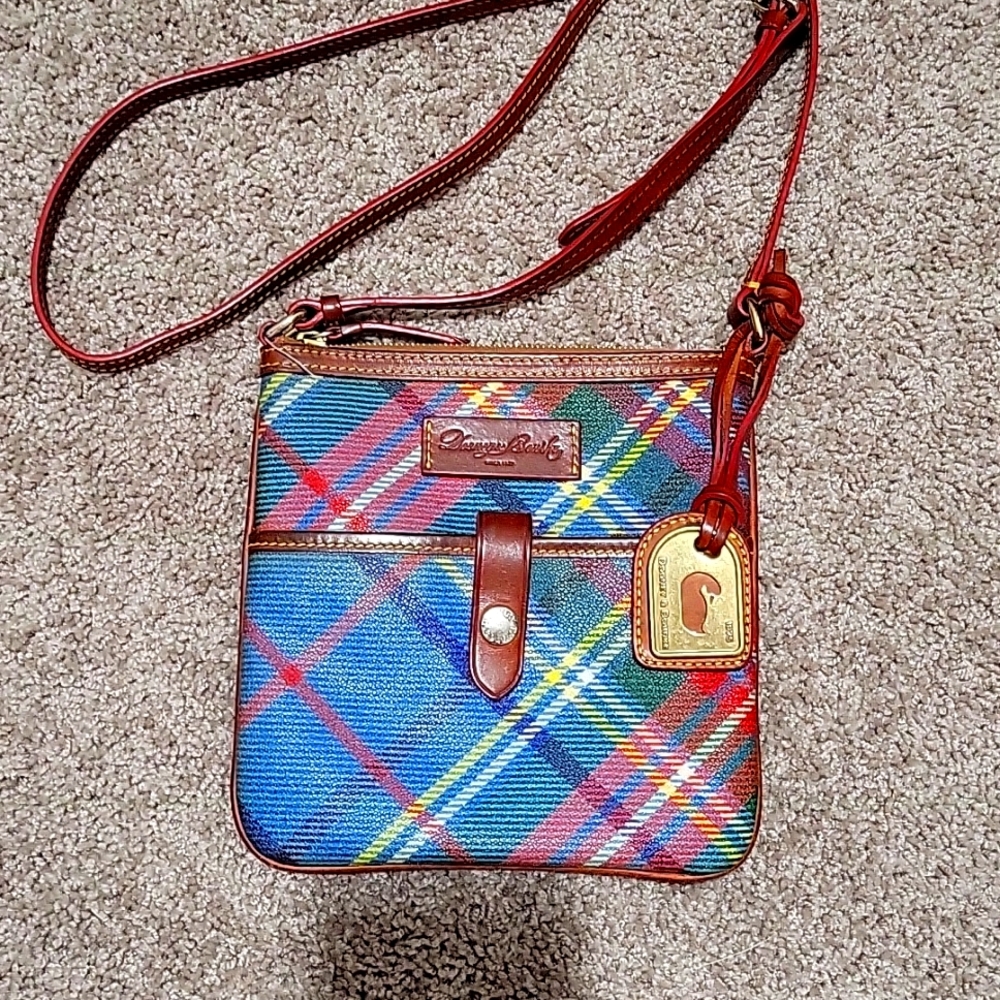 Vintage Plaid Dooney & Bourke Crossbody